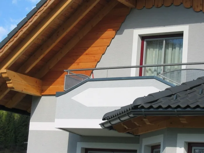 Balkonbrüstung aus Metall